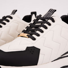 The Veneto White Leather Sneaker