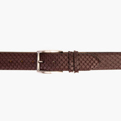 The Majesty Burgundy Leather Belt