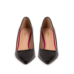 The Brunello Black Patent Leather Pump Shoe