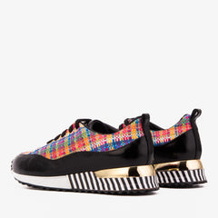 The Valencia Leather Black Sneaker