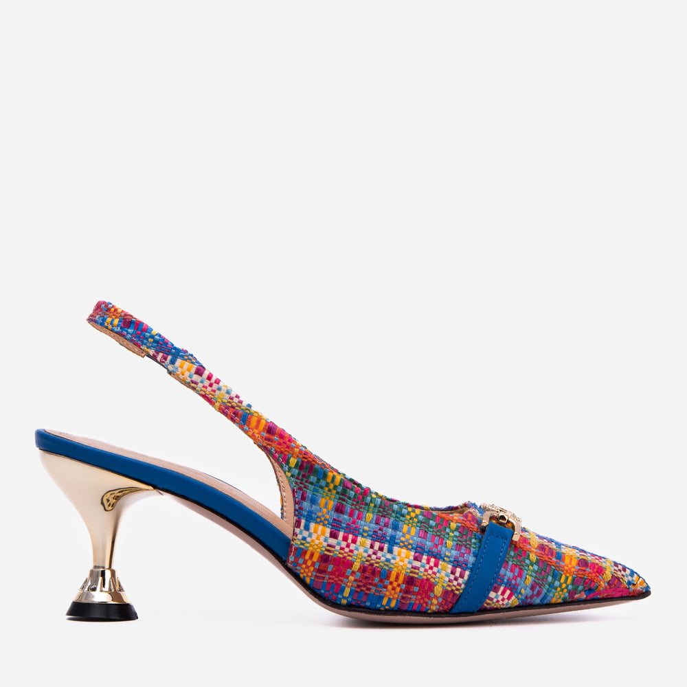 The Zoe Leather Slingback Sandal