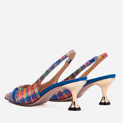 The Zoe Leather Slingback Sandal