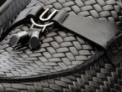 The Sperry Black Leather Tassel Loafer Shoe