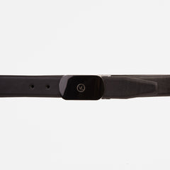 The Marzano Black Color Calfskin Belt