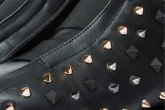The Infanta High-Top Black Spike Leather Sneaker Limited Edition