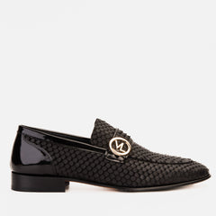 The Monarch Black Leather Dress Shoe
