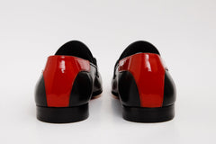 The Maratea Black Leather shoe Bit Loafer Shoe