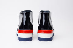 The Kagan Navy Blue Wingtip Chukka Sneaker Boot
