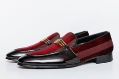 The Pontalto Leather Shoe Burgundy Bit Loafer