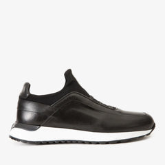 The Sonoma Black Leather Sneaker