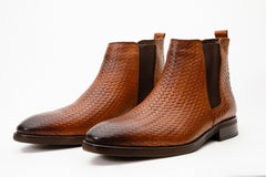 The Oslo Tan Leather Chelsea Boot