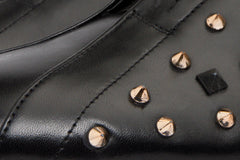 The Infanta Black Spike Leather Sneaker Limited Edition