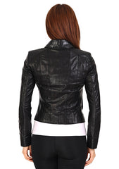 The Proctor Pyhtn Black Leather Jacket