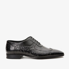 The Alabama Black Wingtip Oxford Shoe
