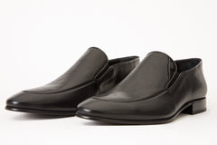The Migues Black Leather Loafer Shoe
