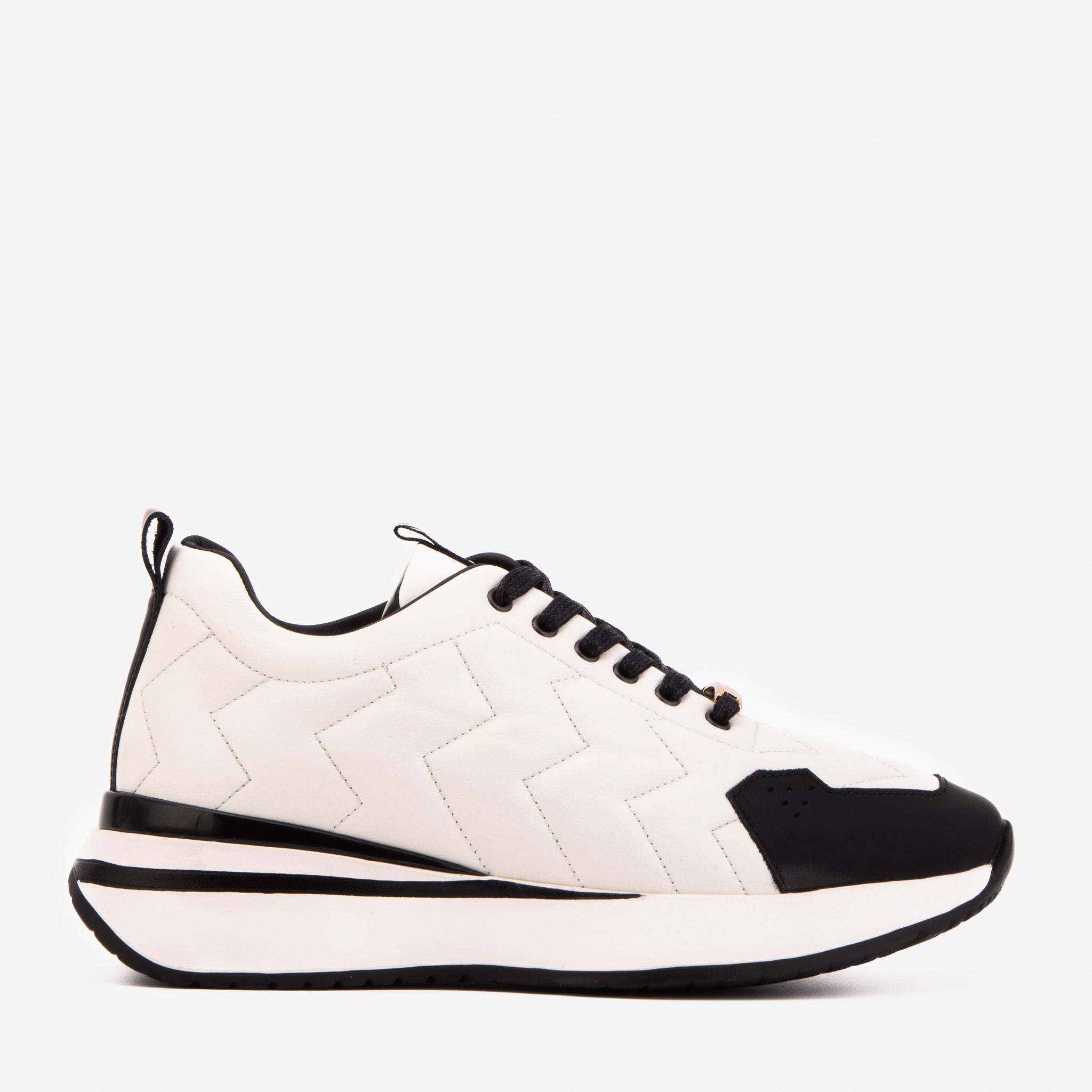 The Veneto White Leather Sneaker
