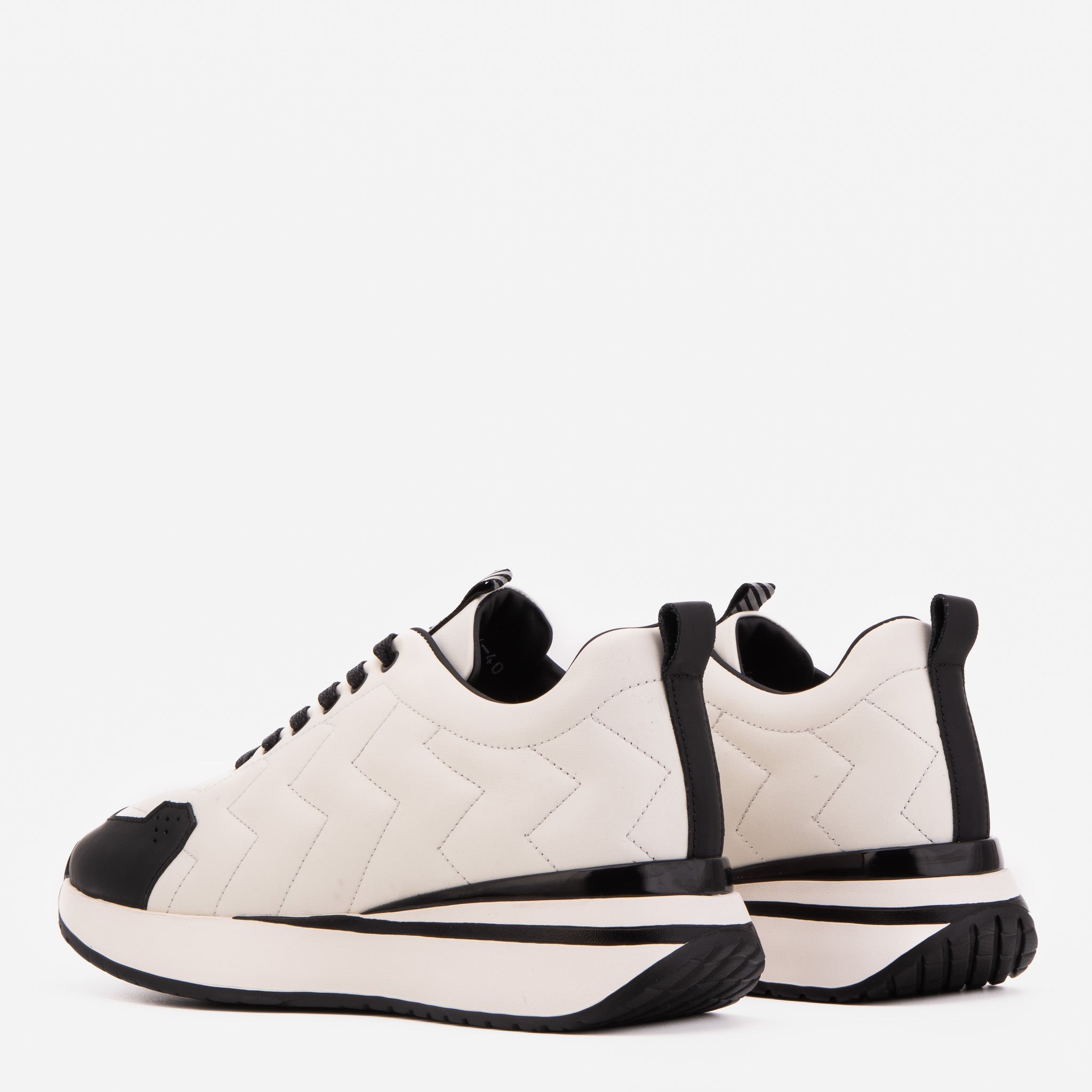The Veneto White Leather Sneaker