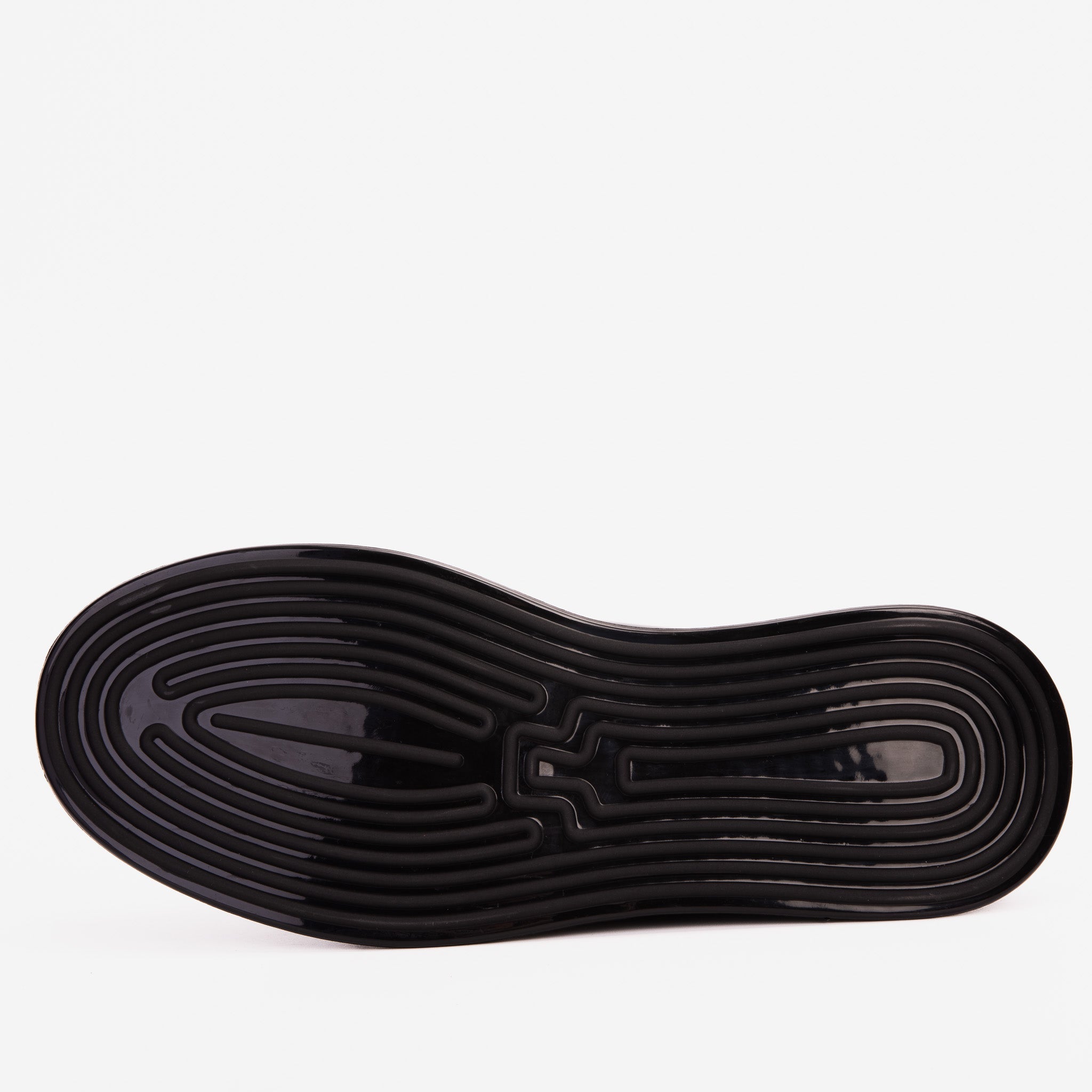 The Peklin Patent Black Leather Sneaker