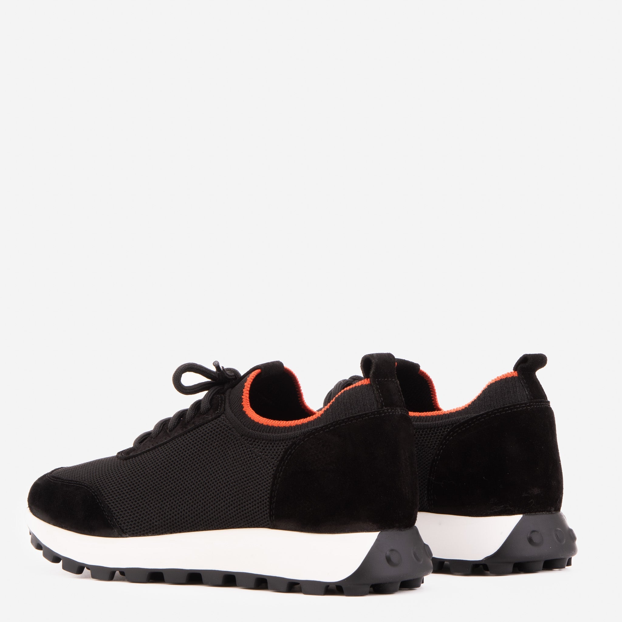 The Berlin Black Suede Leather Sneaker