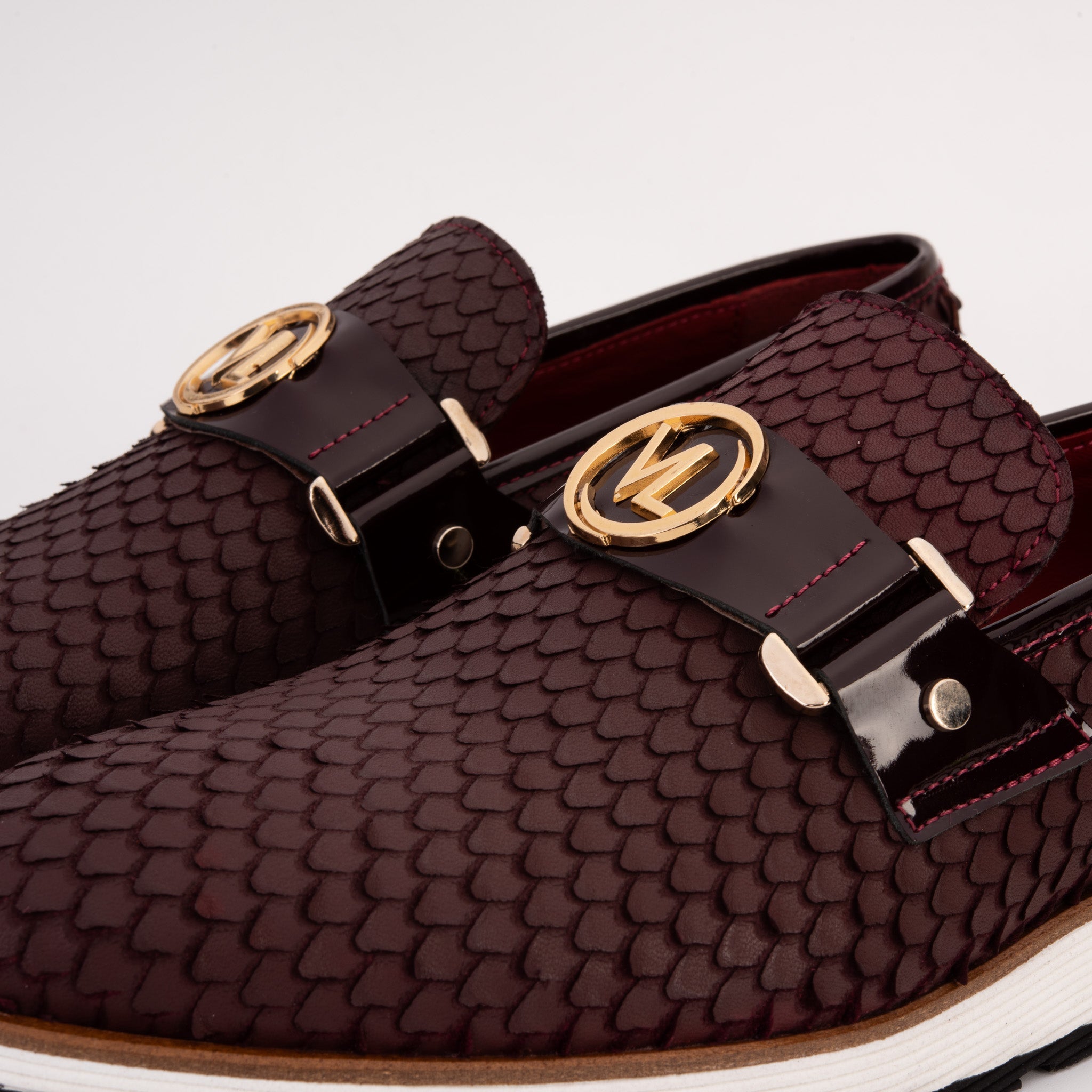 The Legacy Burgundy Leather Casual Loafer Shoe