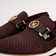 The Legacy Burgundy Leather Casual Loafer Shoe