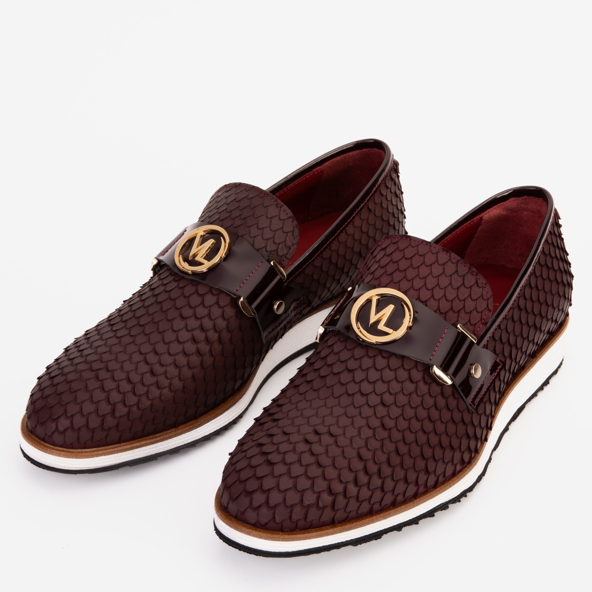 The Legacy Burgundy Leather Casual Loafer Shoe