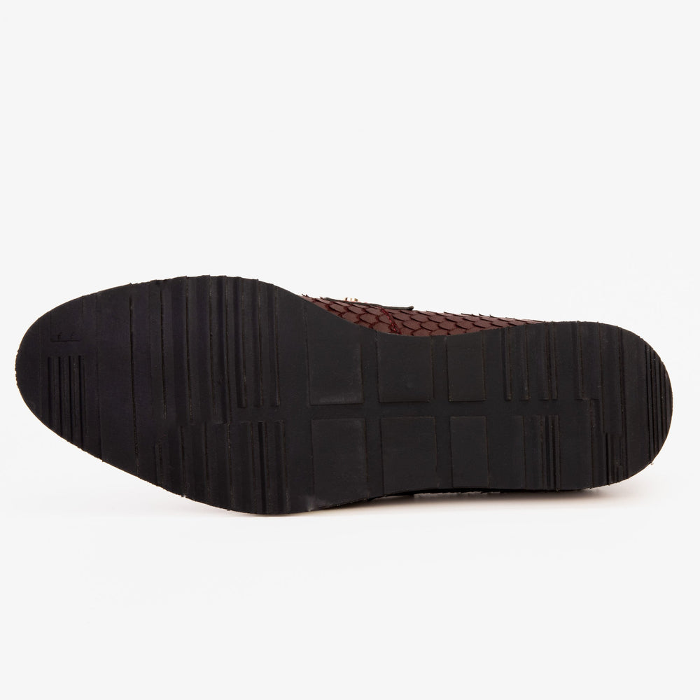 The Legacy Burgundy Leather Casual Loafer Shoe