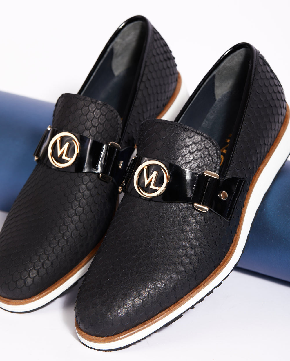 The Legacy Black Leather Casual Loafer Shoe