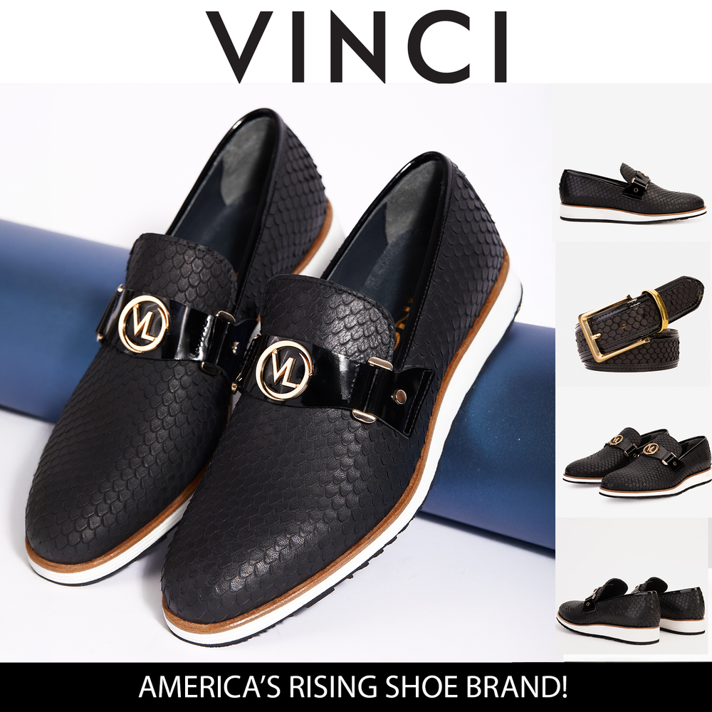 The Legacy Black Leather Casual Loafer Shoe