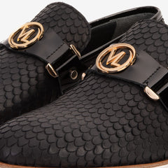 The Legacy Black Leather Casual Loafer Shoe