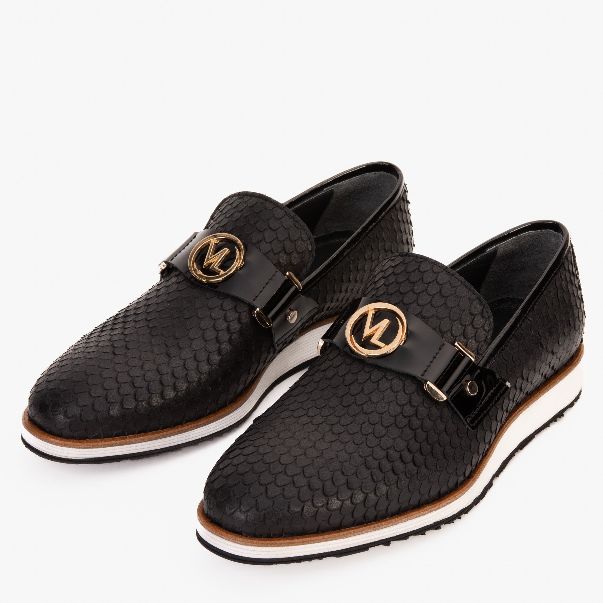 The Legacy Black Leather Casual Loafer Shoe