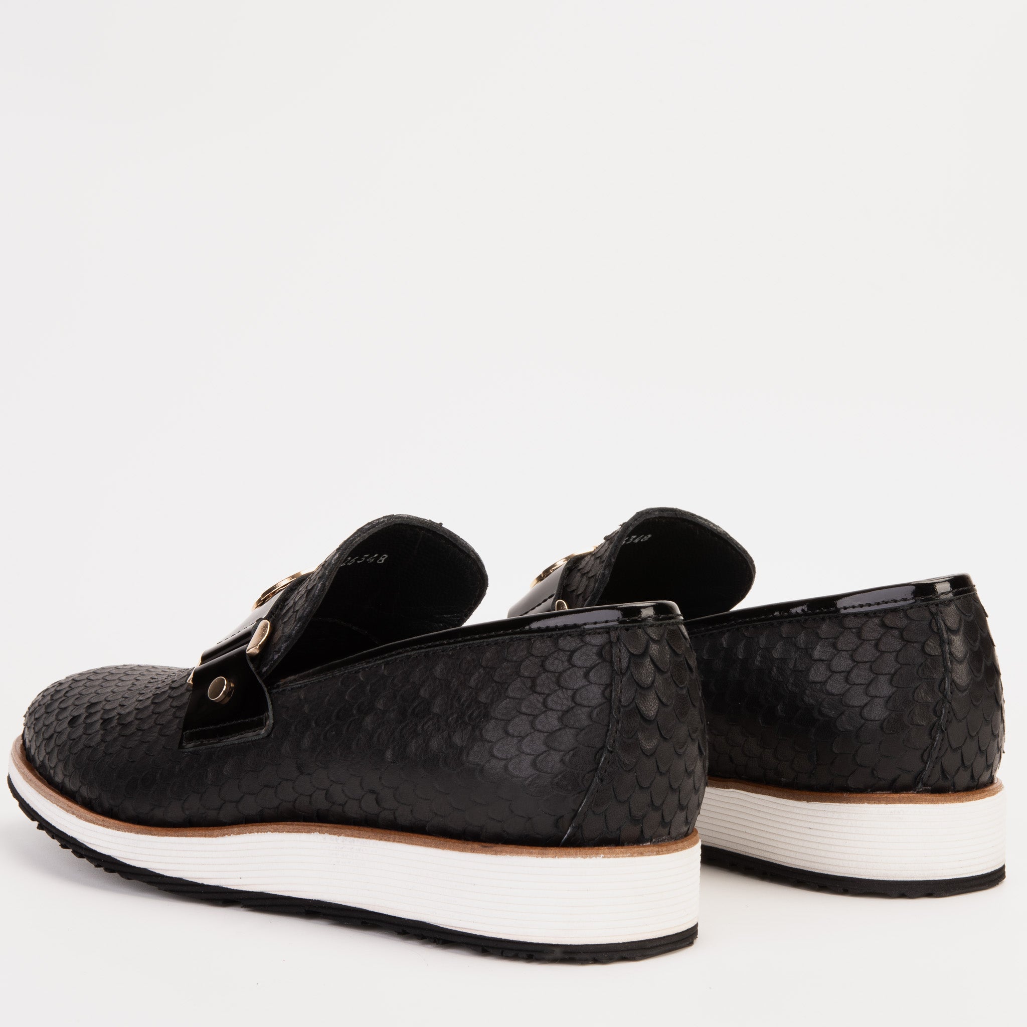 The Legacy Black Leather Casual Loafer Shoe