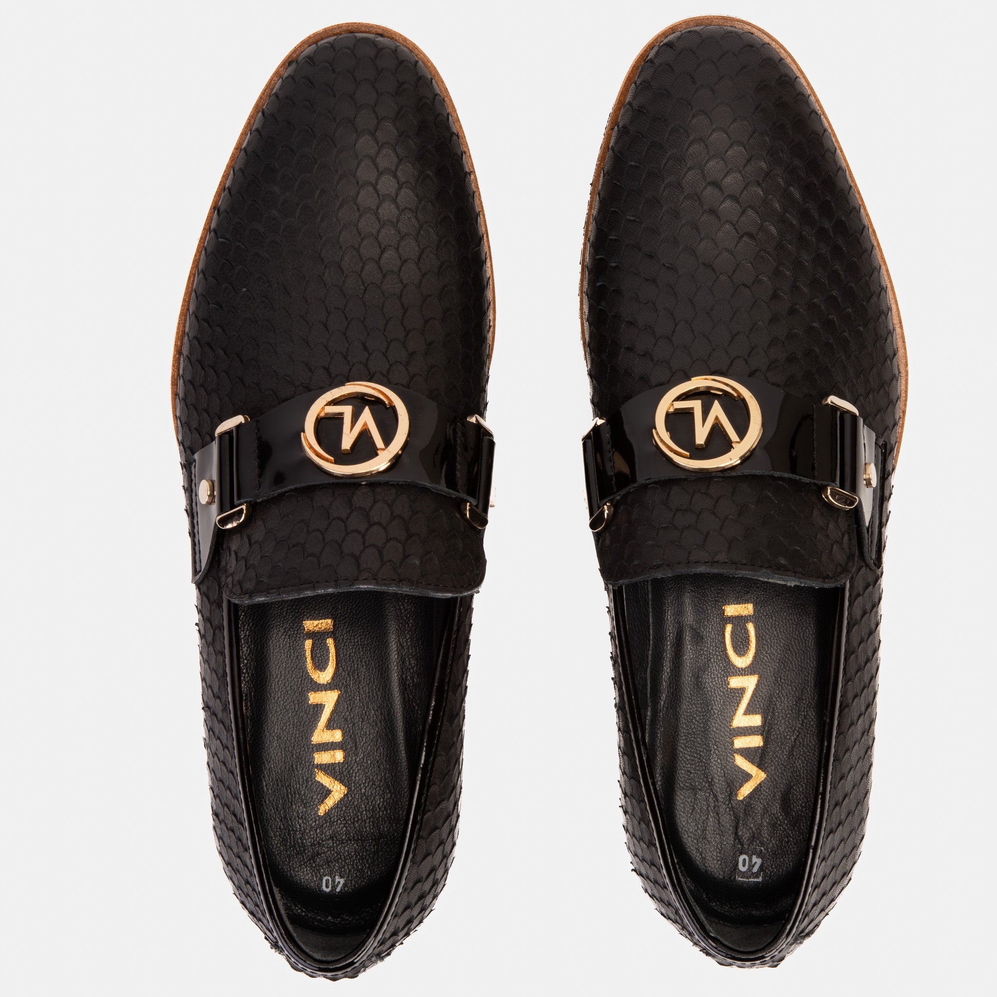 The Legacy Black Leather Casual Loafer Shoe