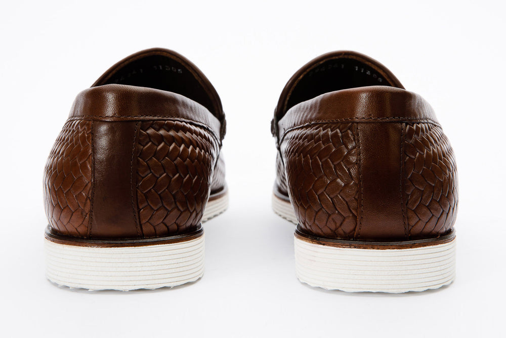 The Sperry Tan Leather Tassel Loafer Shoe
