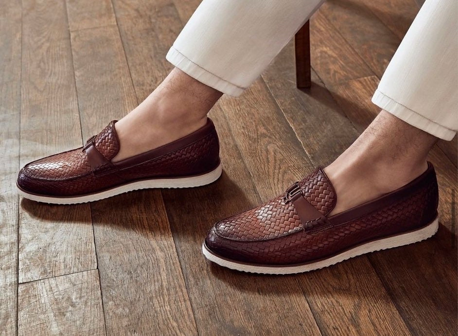 The Sperry Tan Leather Tassel Loafer Shoe