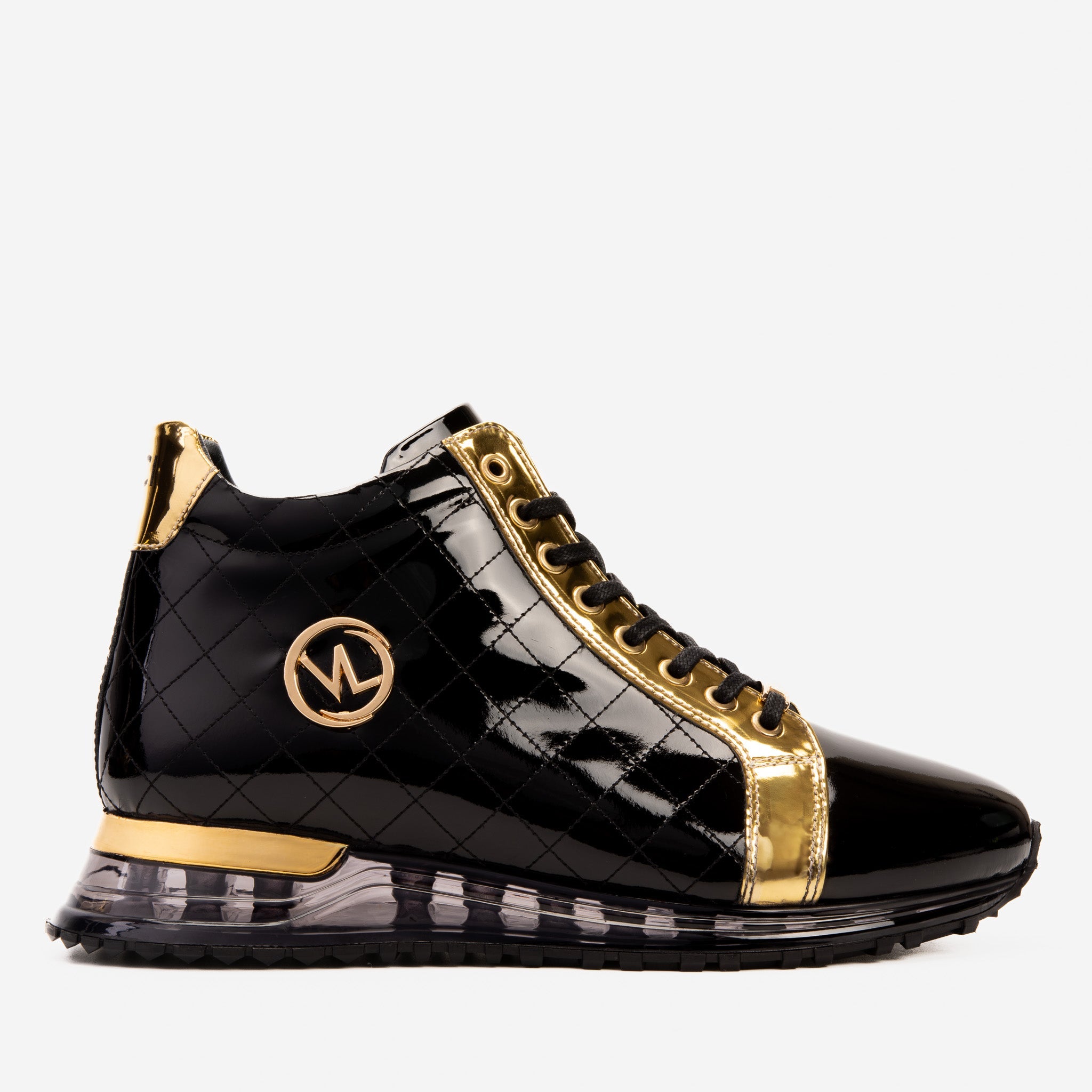 The Prestige Black Gold  Limited Edition  High-Top Sneaker