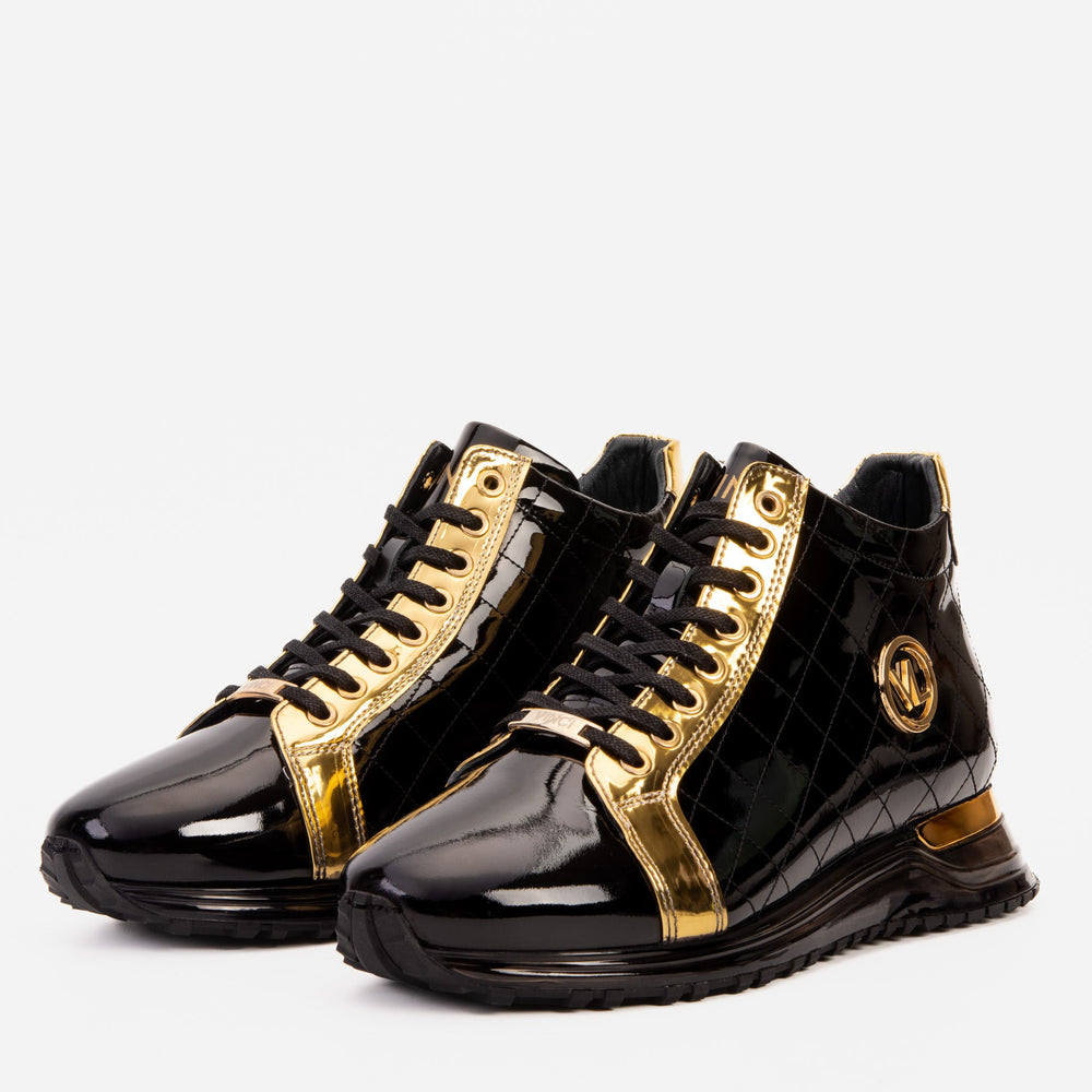 The Prestige Black Gold  Limited Edition  High-Top Sneaker