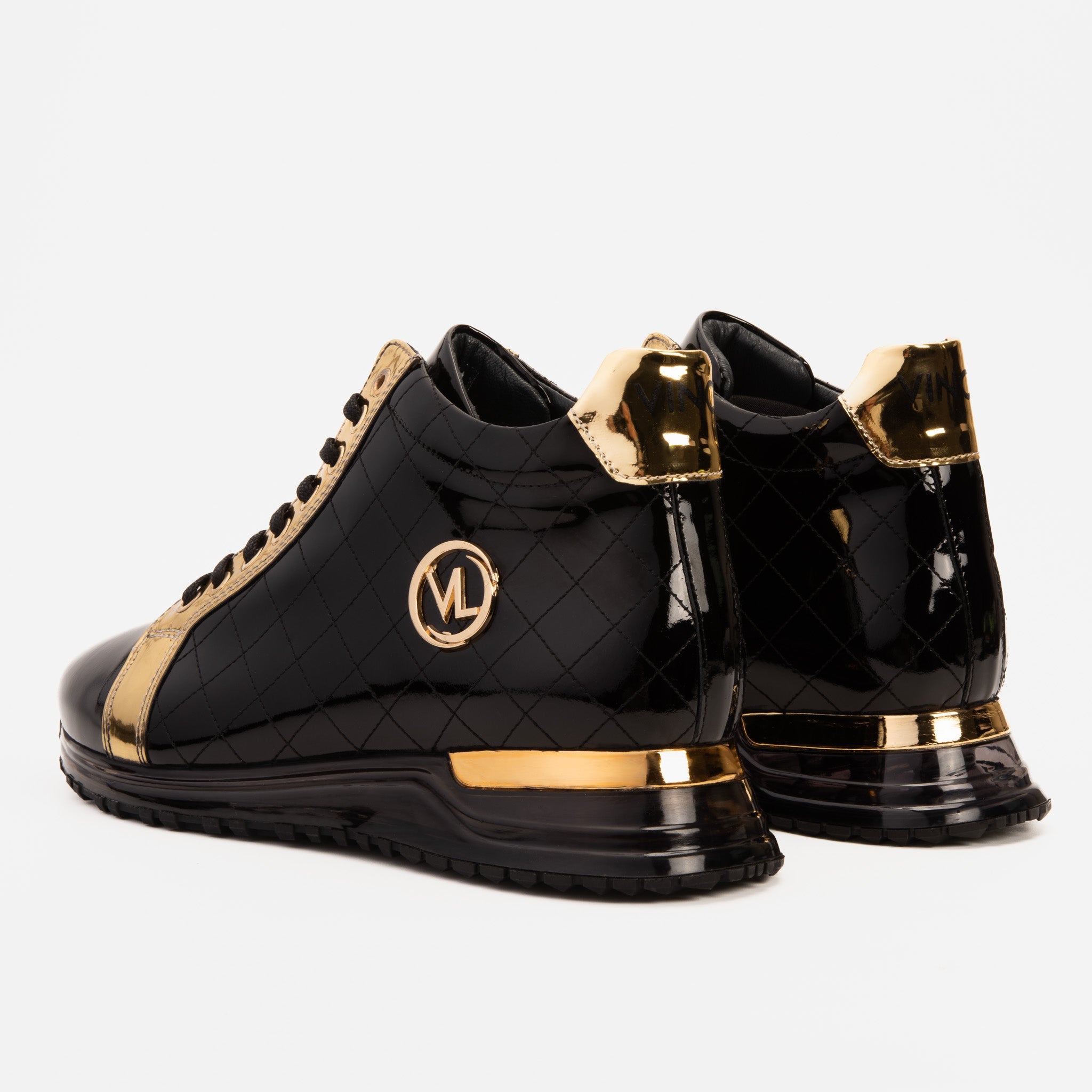 The Prestige Black Gold  Limited Edition  High-Top Sneaker