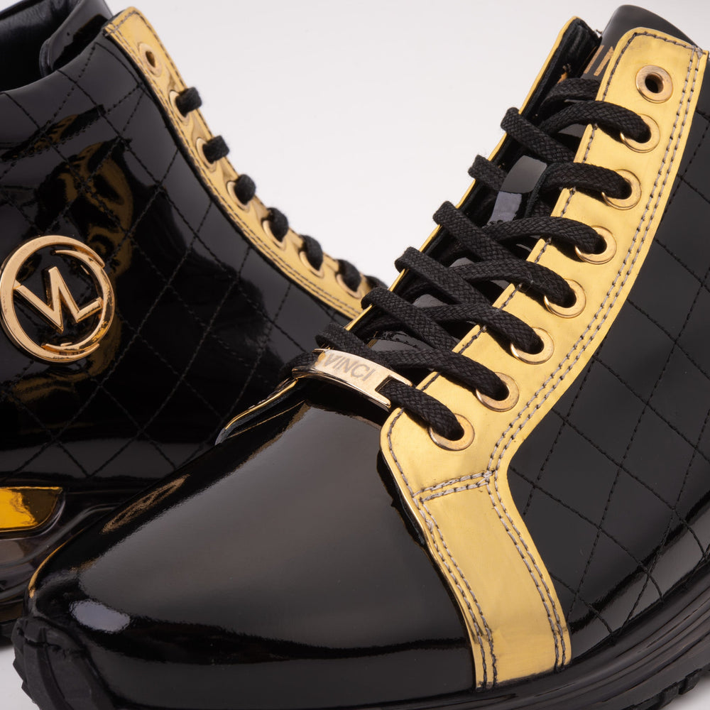 The Prestige Black Gold  Limited Edition  High-Top Sneaker