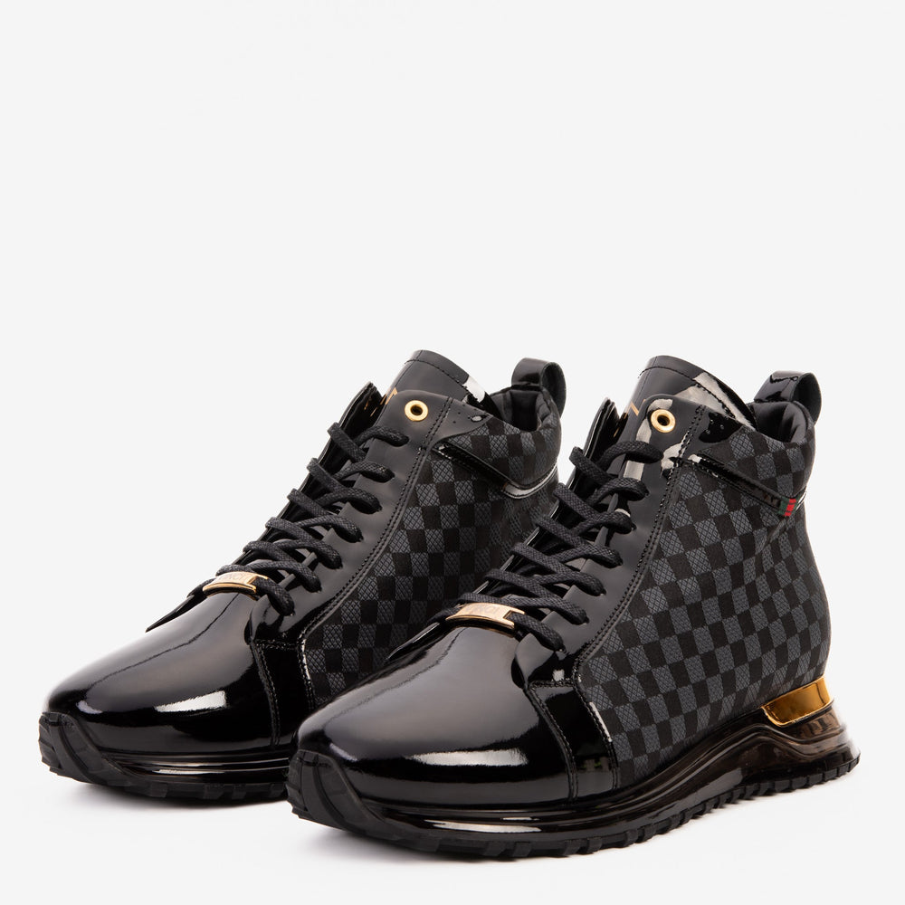 The Monte Carlo Black High-Top Sneaker Limited Edition