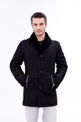 The Lariana Black Shearling Jacket