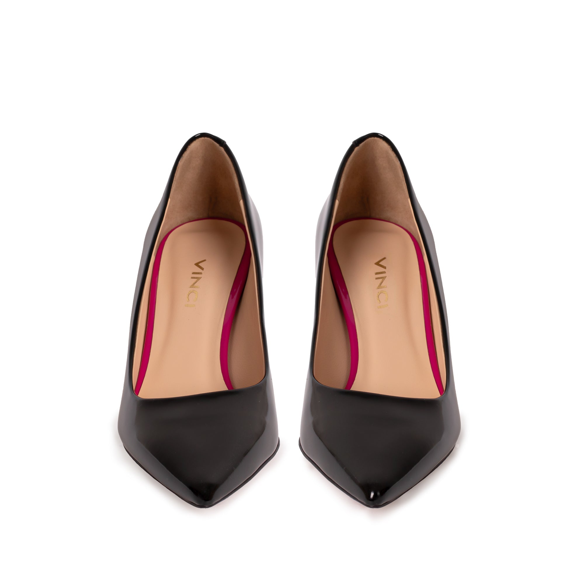 The Brunello Black Patent Leather Pump Shoe