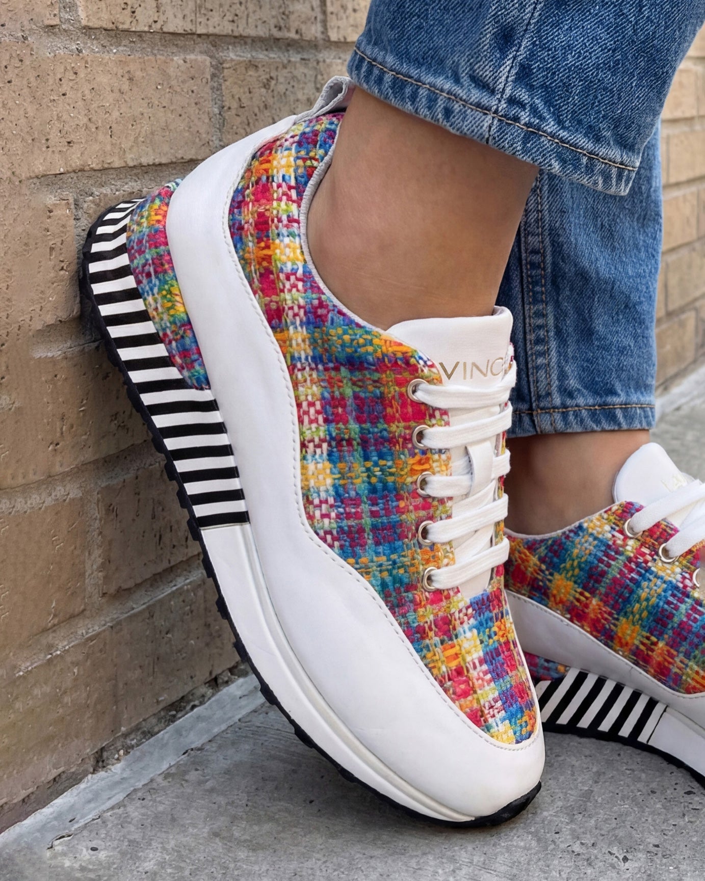 The Valencia White Leather Sneaker