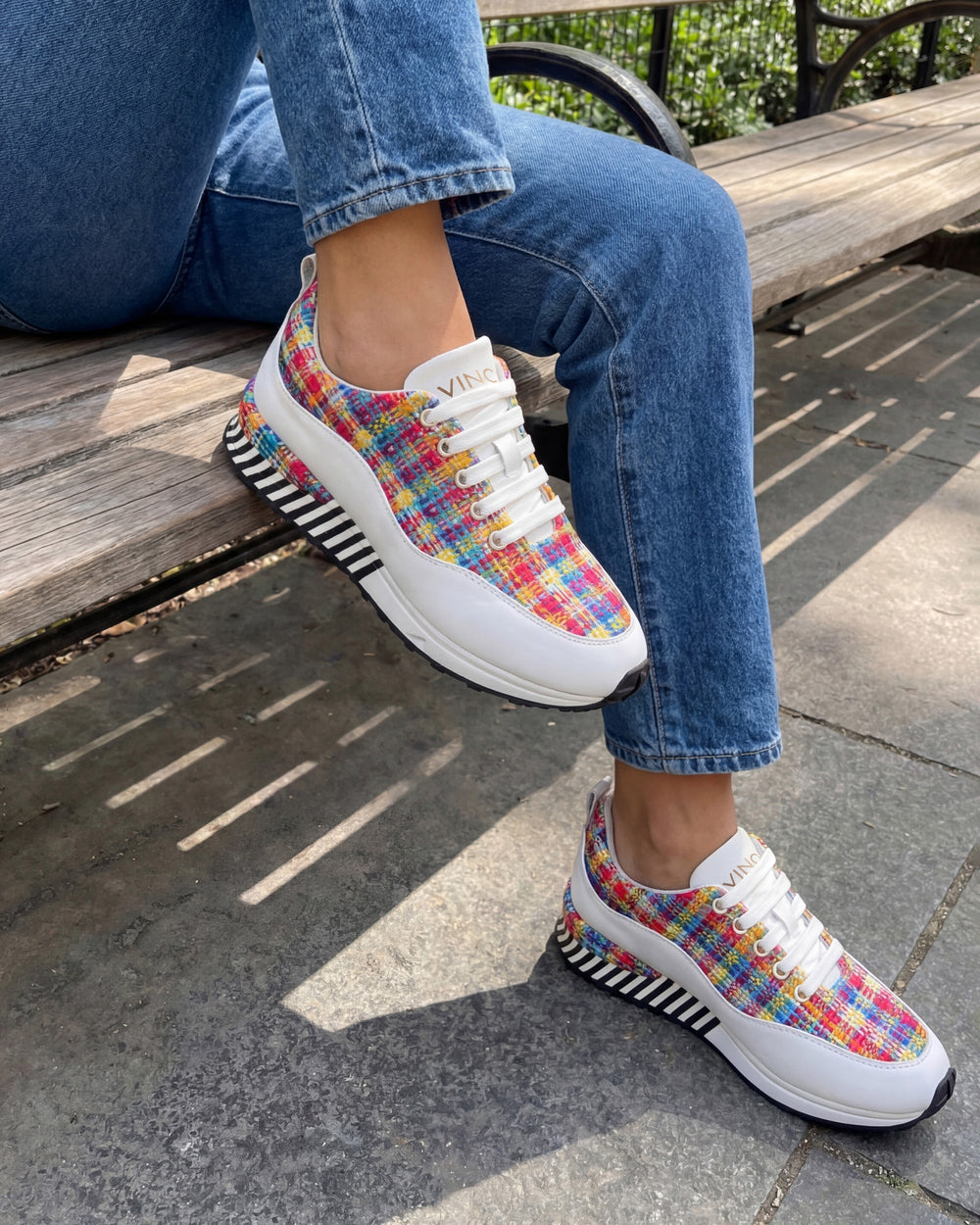 The Valencia White Leather Sneaker