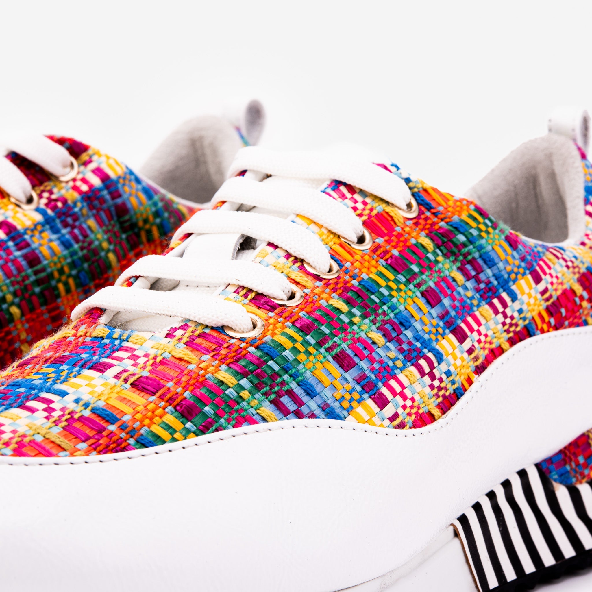 The Valencia White Leather Sneaker