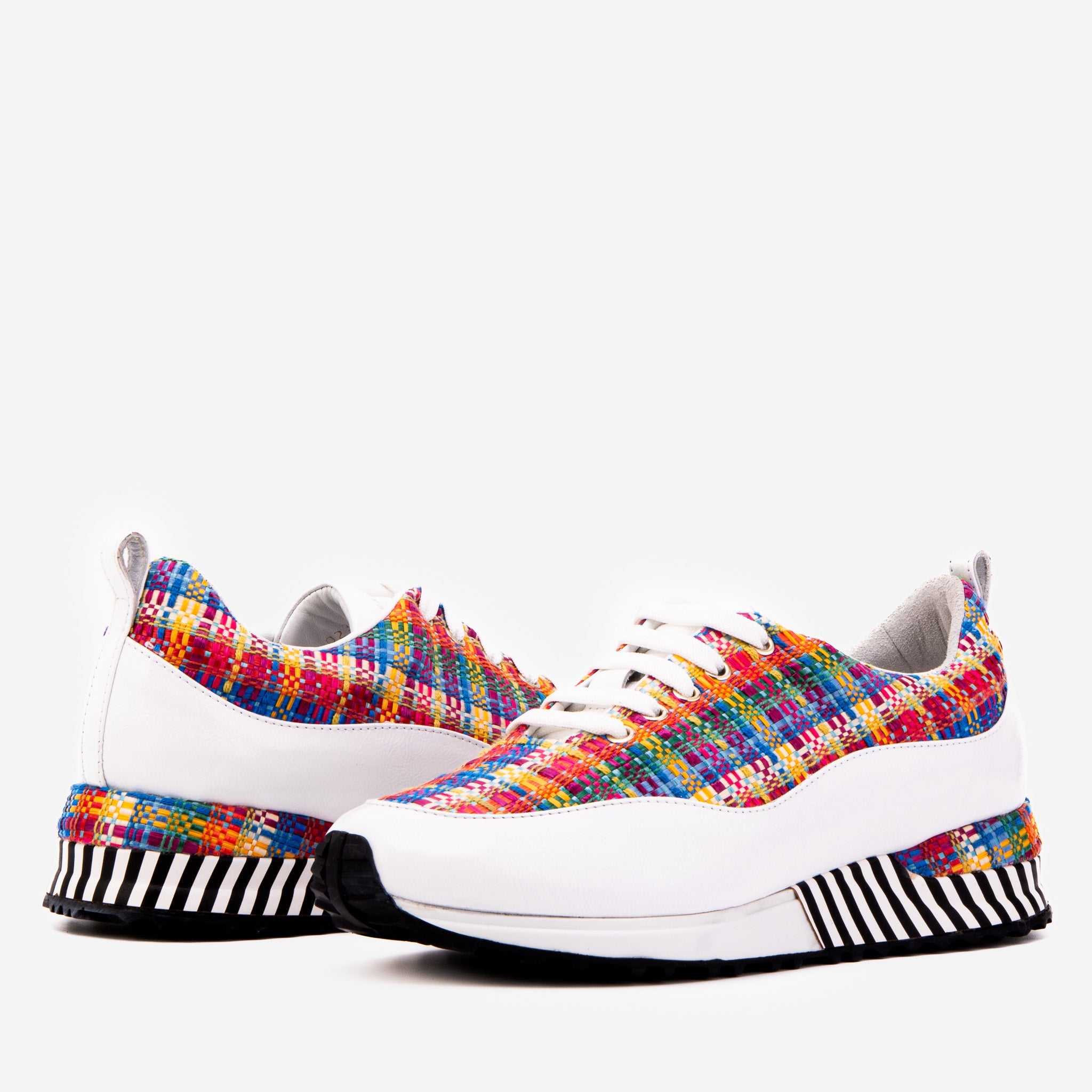 The Valencia White Leather Sneaker