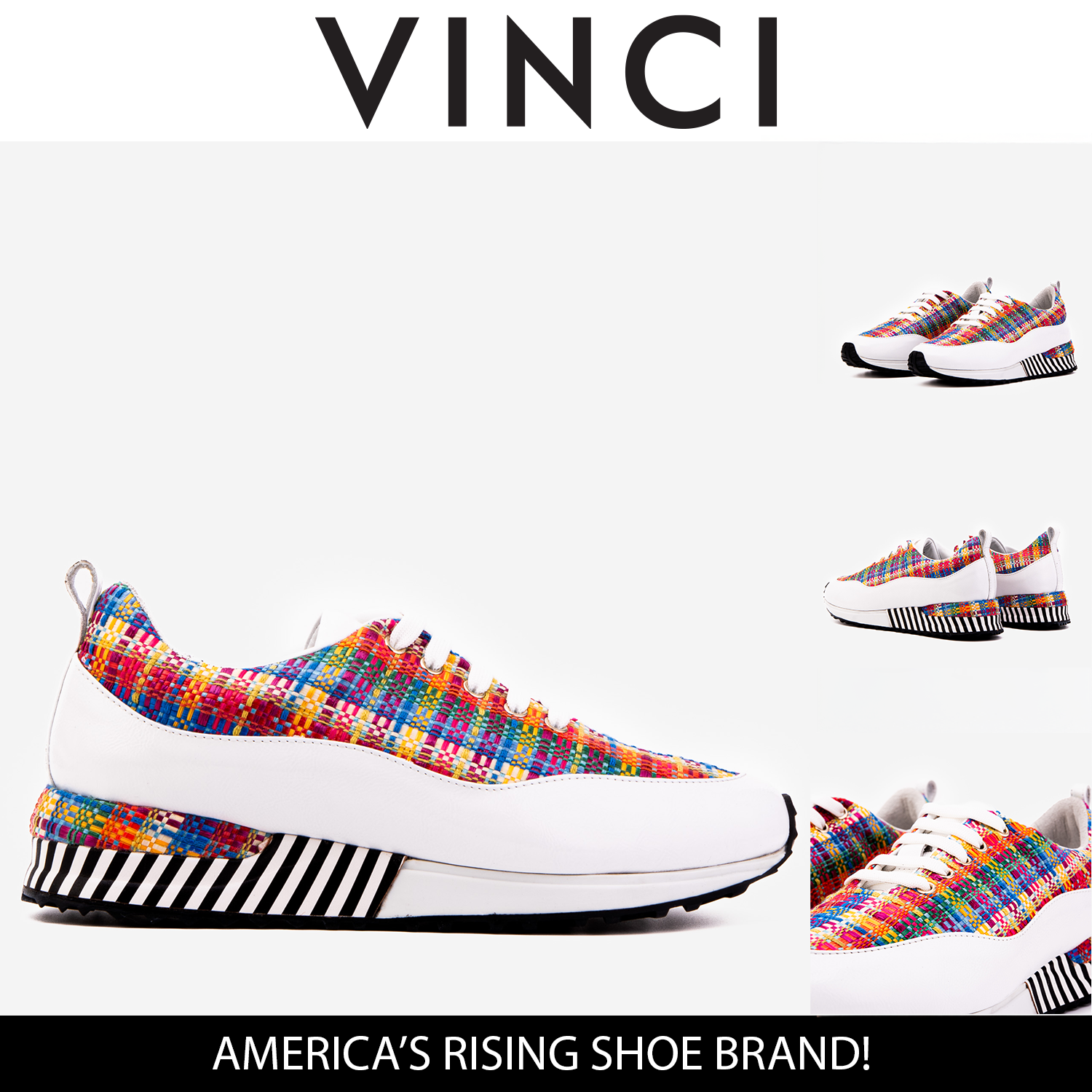 The Valencia White Leather Sneaker
