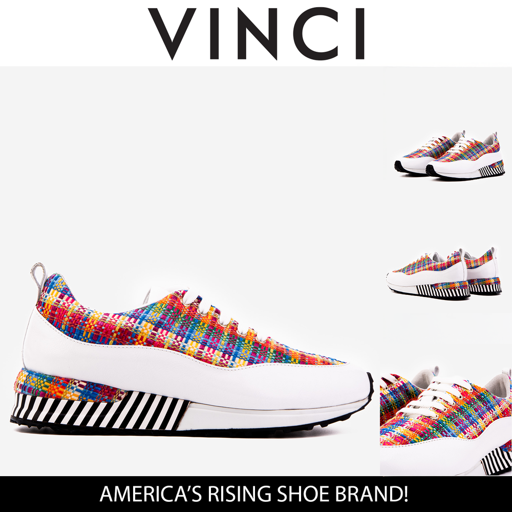The Valencia White Leather Sneaker