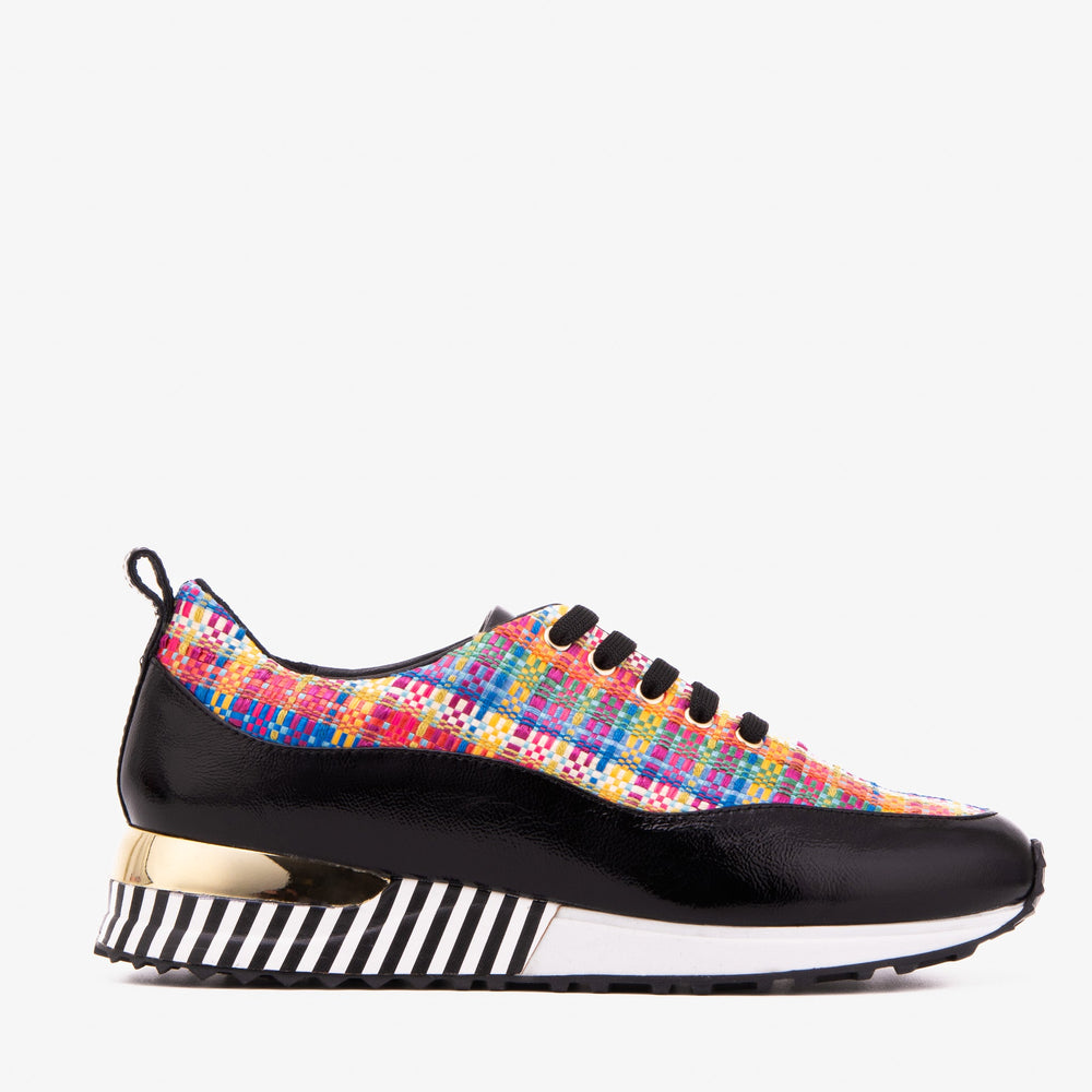 The Valencia Leather Black Sneaker