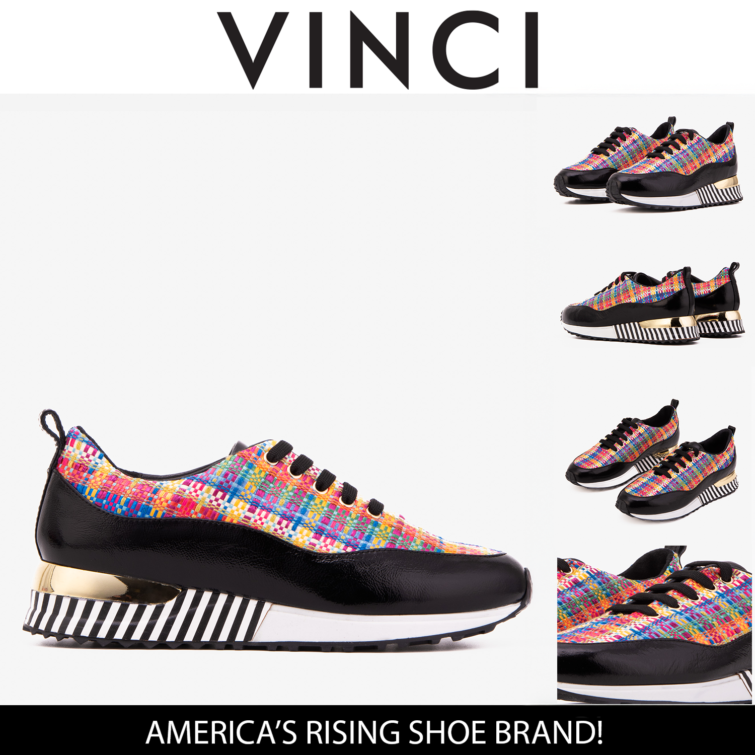 The Valencia Leather Black Sneaker